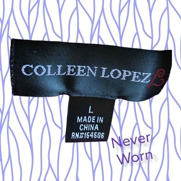 DRESS  Cut out SHOULDER MIDI COLLEN LOPEZ  Purple Large NEVER WORN - Picture 5 of 12